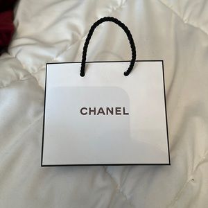small chanel paper bag decoration